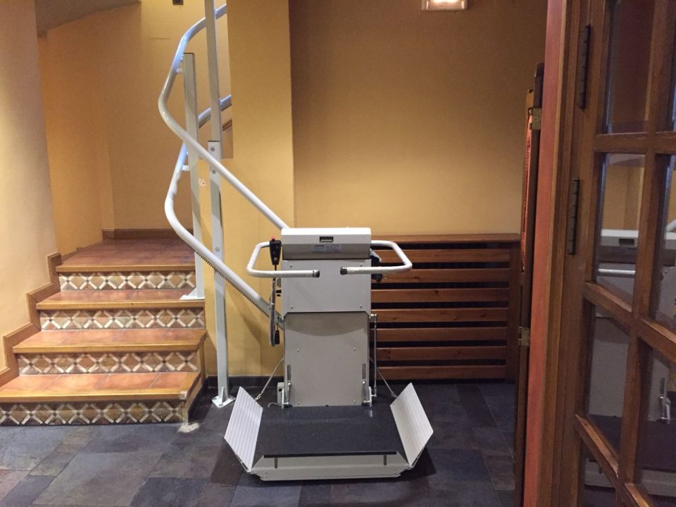 Plataforma salvaescaleras