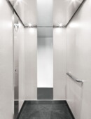 ELEGANCE ESPEJO COLUMNA BLANCO CHIC + BLANCO